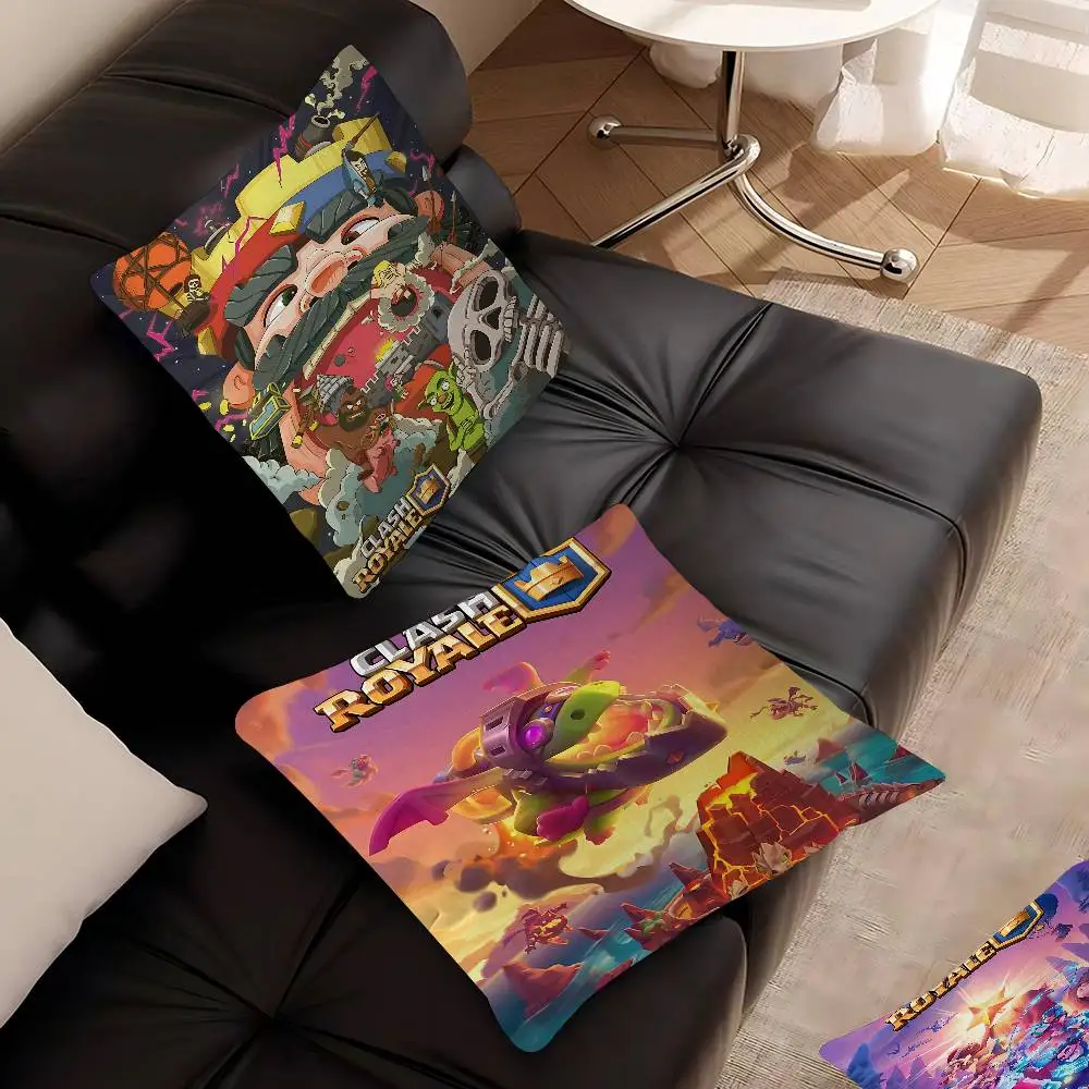 Game C-Clash Royales Pillow Cushion Cover Pillowcase Living Room Sofa Home Decor Customized