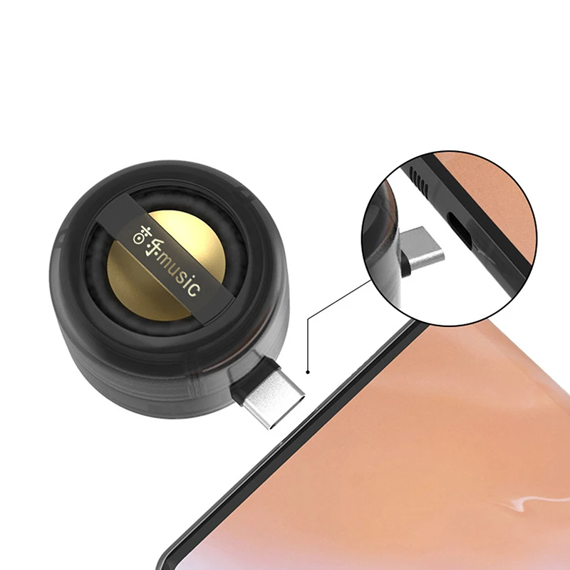 مكبر صوت لاسلكي صغير محمول ، صندوق صوت عالمي ، نوع-C ومقبس ، مكبر صوت للهاتف المحمول ، مكبرات صوت خارجية