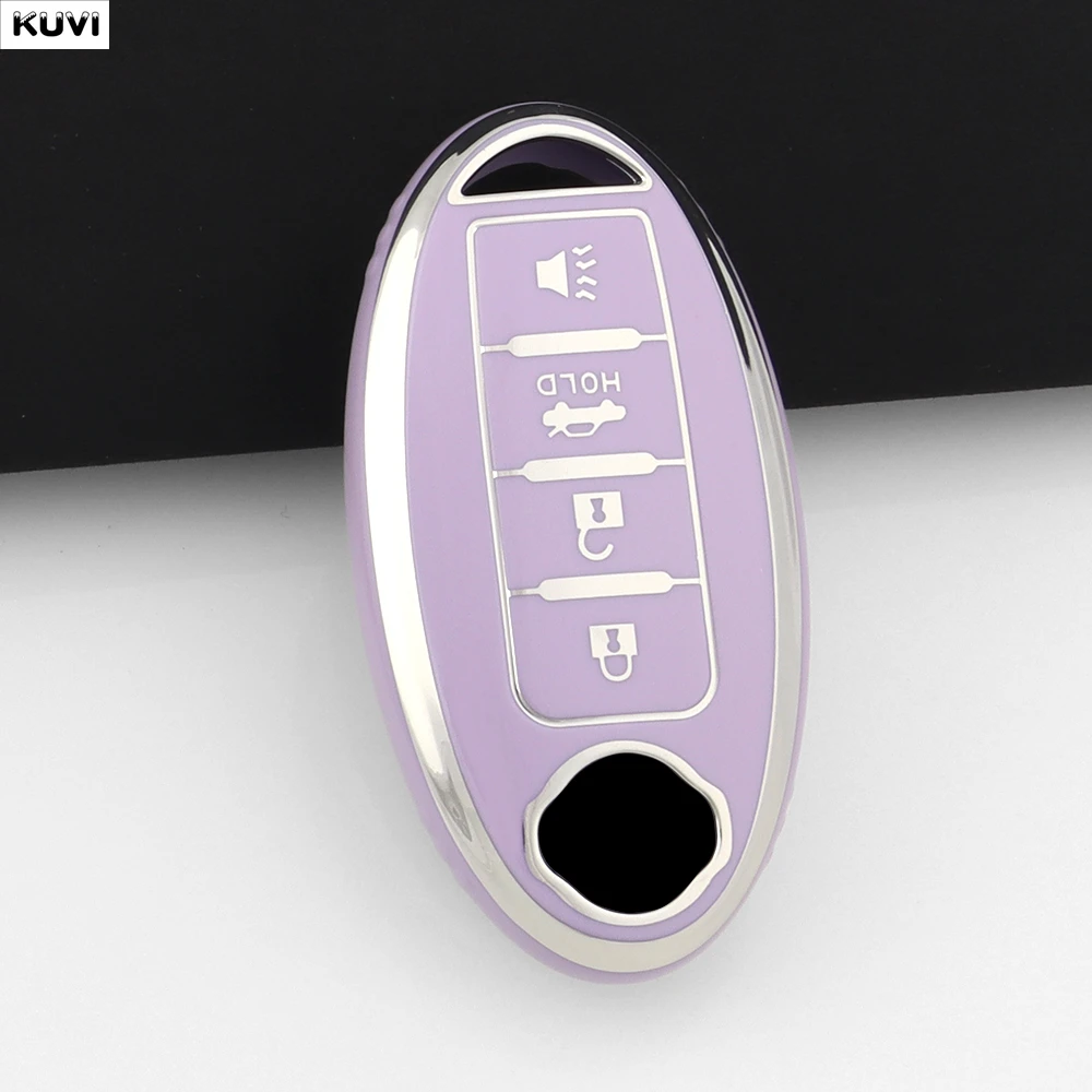 حافظة مفاتيح السيارة من البولي يوريثان لنيسان روج XTrail T32 T31 قاشقاي J11 J10 ركلات تيدا باثفندر مورانو جوك فيرسا نوت إنفينيتي #5