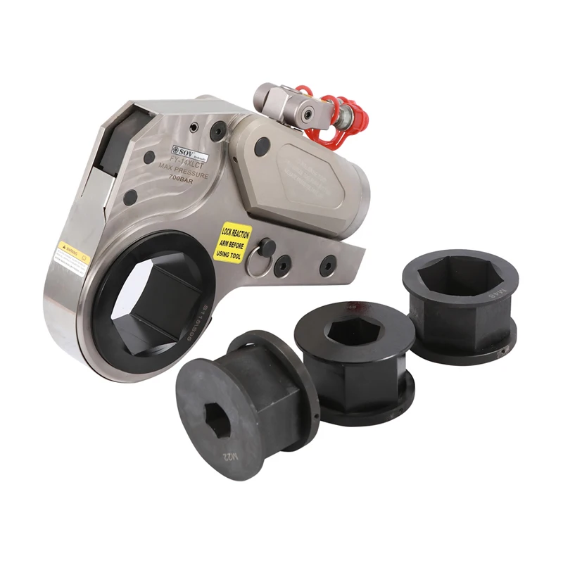 7 Days Delivery Time Alloy Material Hexagon Cassette Low Profile Hydraulic Torque Wrench