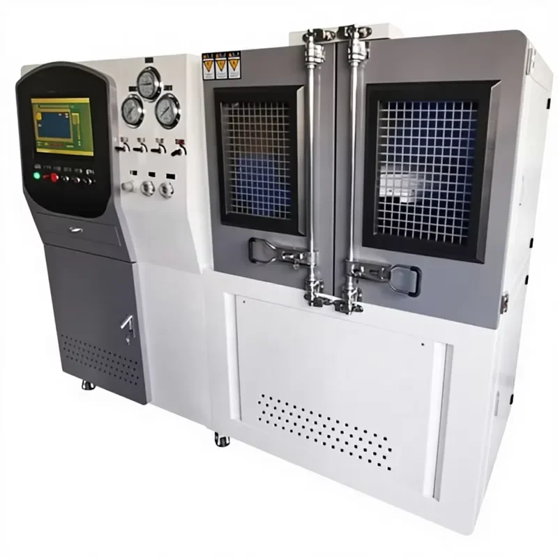 High Precision Test Equipment 0-32MPa Fully Automated Hose Pulse Pressure Test Bench