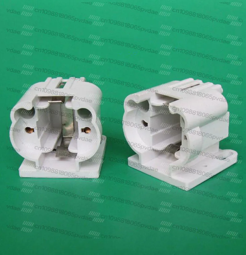 50PCS G23 lamp holder 2P H Tube 11W energy-saving LED horizontal Plug Lamp Socket G23 two needle Plug Light BASE