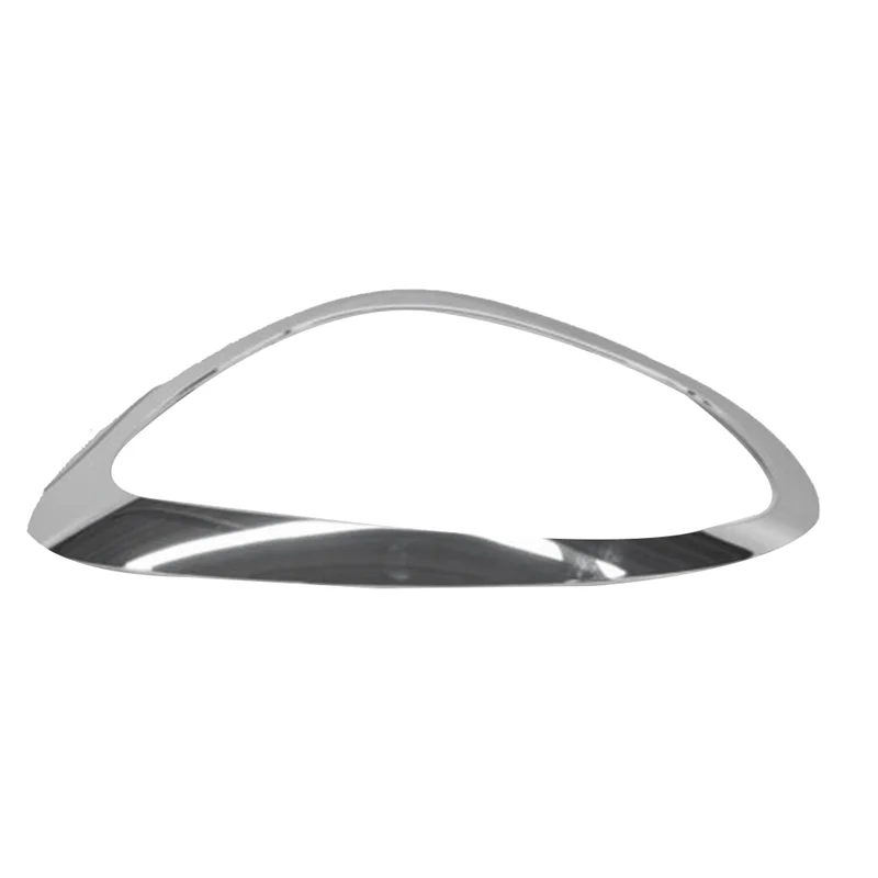 

AU28-Headlight Lamp Cover Trim 51137388117 51137388118 Front Headlight Trim Ring For MINI Cooper Countryman F60 2017-2021