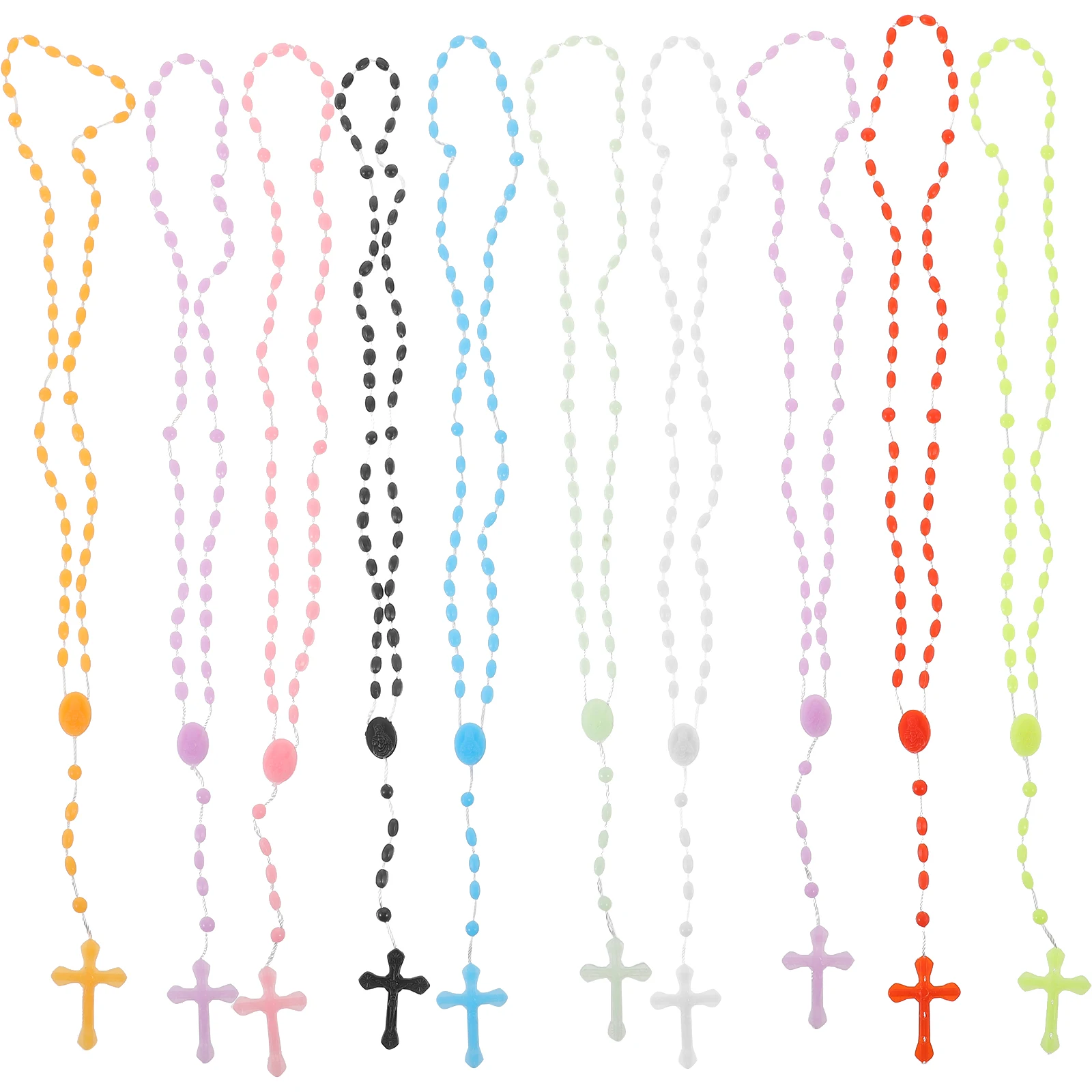 Luminous สําหรับสร้อยคอผู้หญิงอินเทรนด์เรืองแสง Dark พลาสติก Charms ความงาม