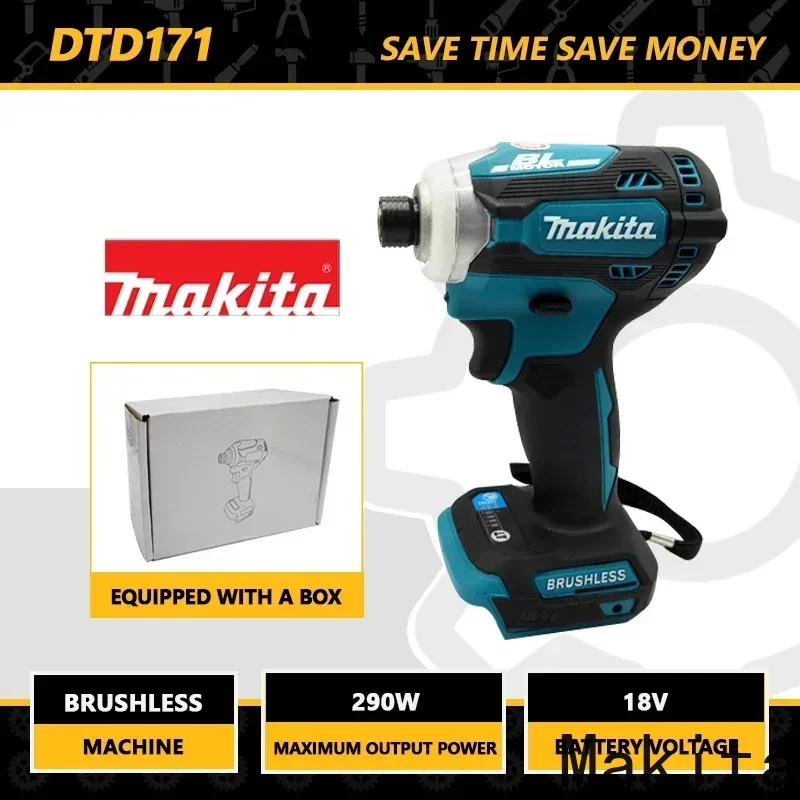 ماكيتا أدوات كهربائية بدون فرش DTD171 سائق تأثير لاسلكي ، أداة محرك عارية الطاقة tmakita 18 فولت أدوات ماكيتا أدوات كهربائية #5