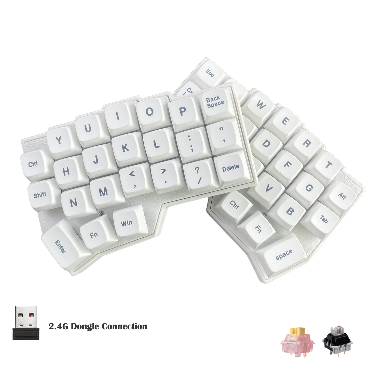 CORNE V4 2.4G ワイヤレス MX メカニカルキーボード ホットスワップ
