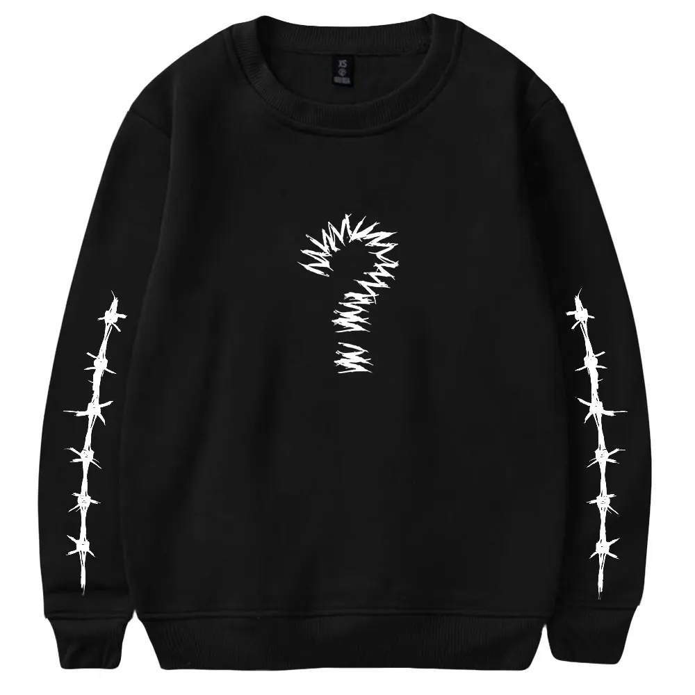 Jake Webber sweatshirt tanpa topi grafis, pullover kaus kasual unisex lengan panjang bermotif