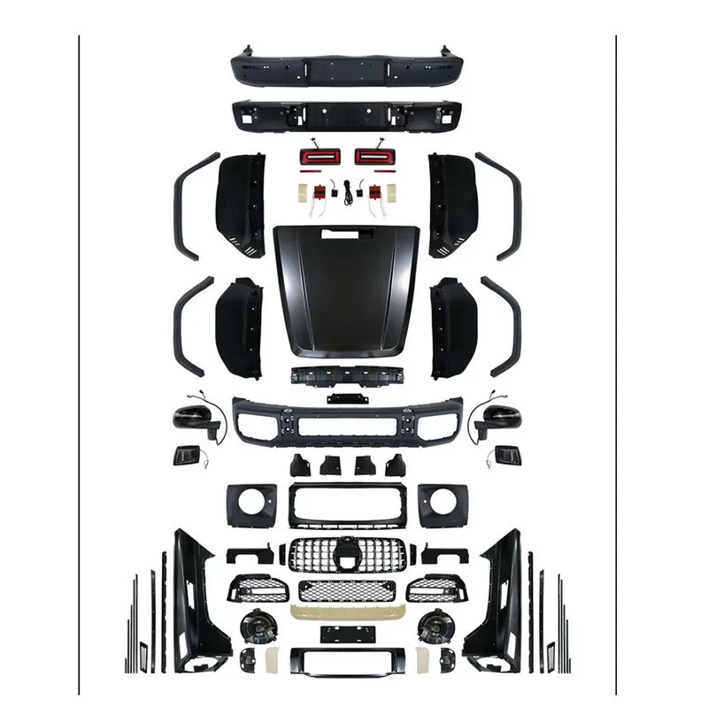 

Car Bumpers W463 G Class Body Kit for W463 G Class G350 G500 2004-2018 Year to 2019-2020 W464 G63 Model