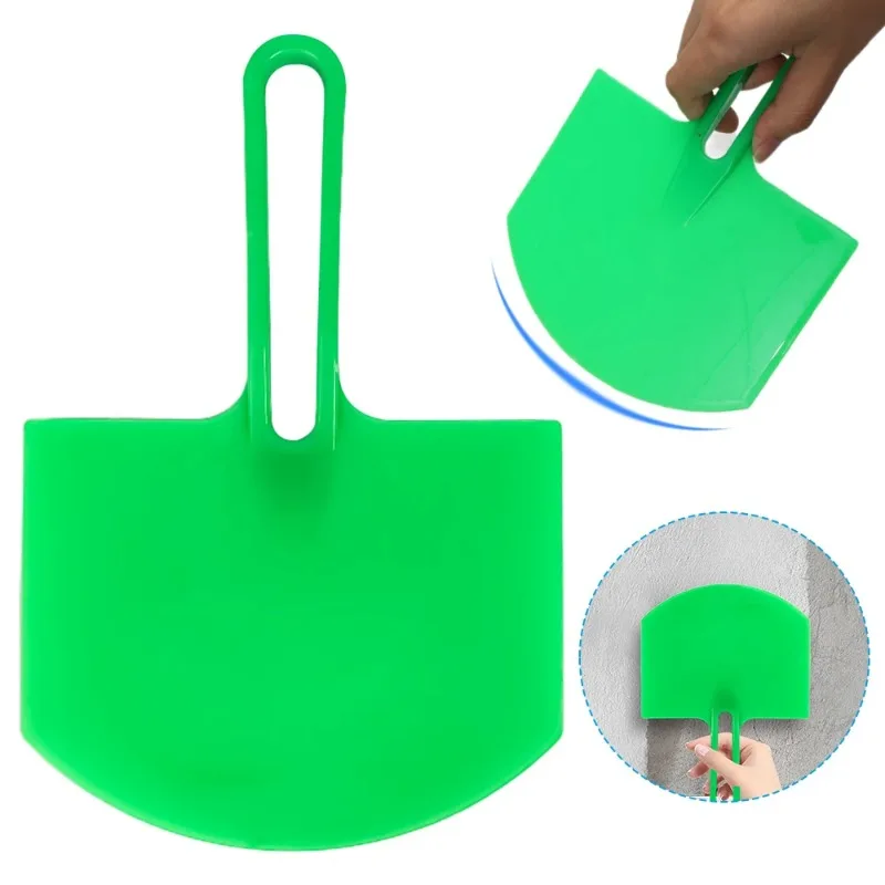 Curved Putty Knife Scraper Scoops Bucket Scrapers for Drywall Finishing Paint Plaster Scraping Decals Patch Construction Tools