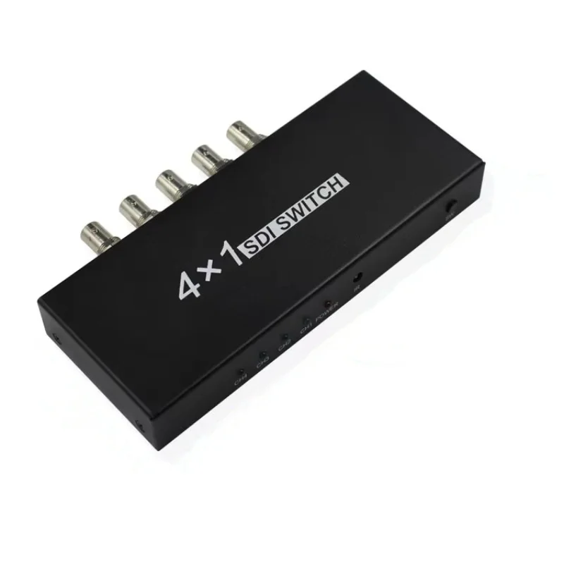 DT-7150 4X1 4 Ports SDI Switch HD-SDI and 3G-SDI Video Switcher for Surveillance Camera