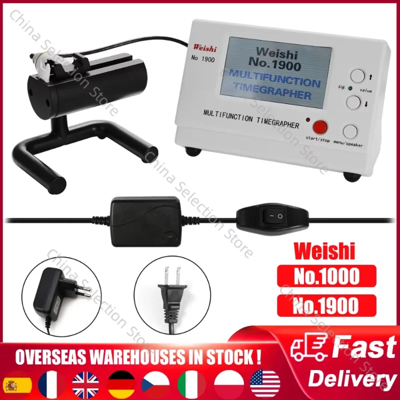 Timegrapher Watch Testing Tool No.1000/No.1900 Watch Tester for Repairers Hobbyists Watch Test Repairing Tool Timing Test