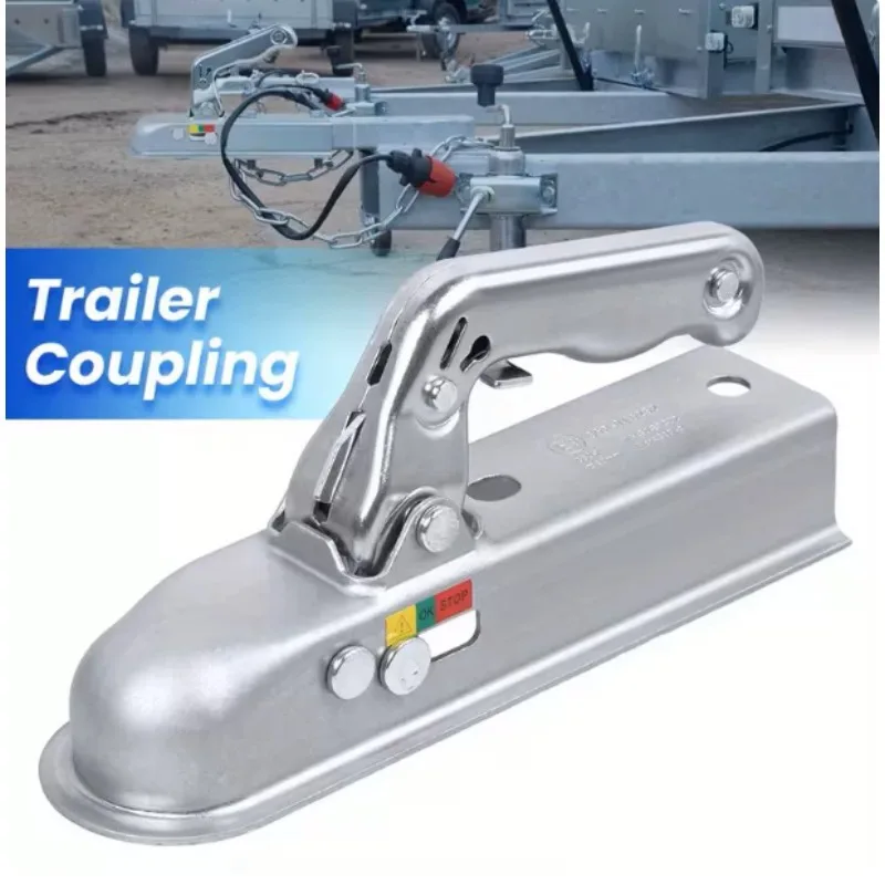 European Standard Universal Trailer Coupling Hitch For 50mm Ball Unbraked Trailers Upto 750kg Trailer Hitch Towing Coupler Mount