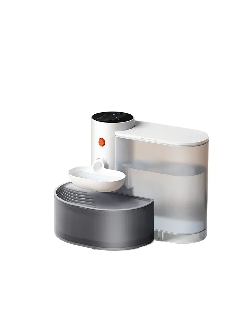 קפיצת חתול מדפק מים זורמים מים מתפתלים אוטומטית מזון לחיות מחמד מחמד