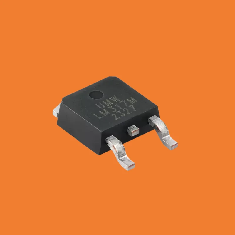 50pcs/Original genuine UMW LM317MDT TO-252-3 3-terminal adjustable voltage regulator chip