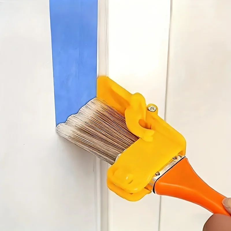 1 PCS Precision Edge Paint Brush Is Suitable for Walls, Ceilings, Baseboards, And Base Plates - Easy to Clean Decoration Brush