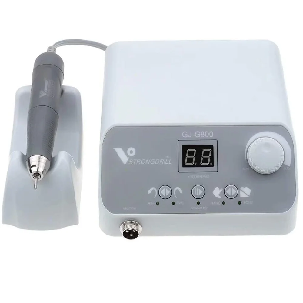 Hotselling Electric Professional High Speed Nail Manicure Making Drill Machine Brushless Polisher 50000rpm G800
