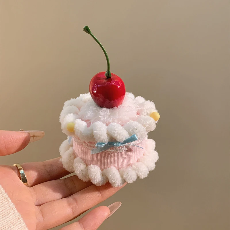 2026 Niedliche Cupcake-Haarspange Geburtstagshut Kopfschmuck Foto-Requisiten Lolita Zylinder Mädchen Haaraccessoires Kopfschmuck-Accessoires Geschenke – Detail 3
