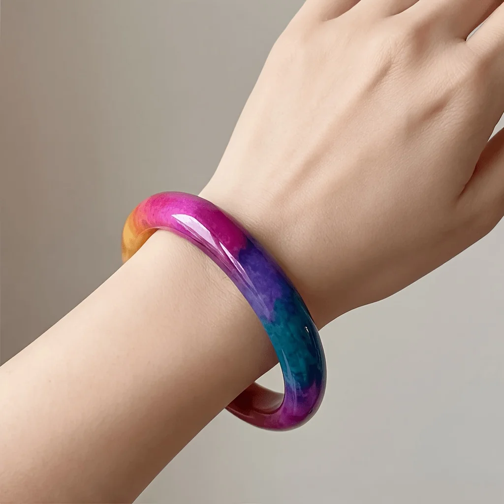 Ladies bracelet pink purple color matching color bracelet bracelet ladies bracelet bracelet holiday gift for her