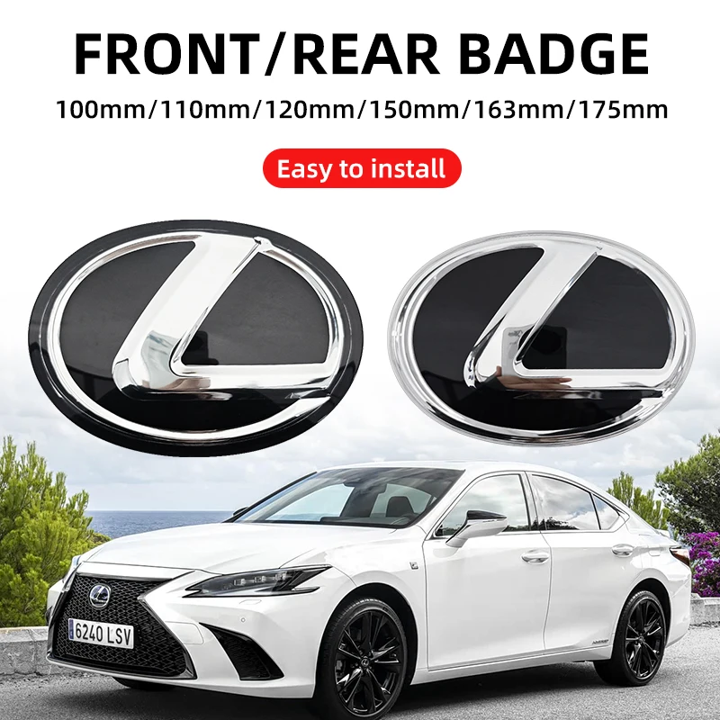 

Наклейка на автомобиль, эмблема на переднюю решетку, значок на капот, значок на багажник, задний логотип для Lexus F SPORT ES UX 300e GX LBX NX RX 350h 4