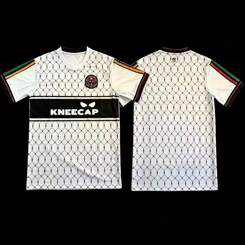 2026 Best-selling Fashion Unisex Kneecap Casual Sports Jersey Lightweight Net Pattern Tee for Hip Hop Fans & Daily We