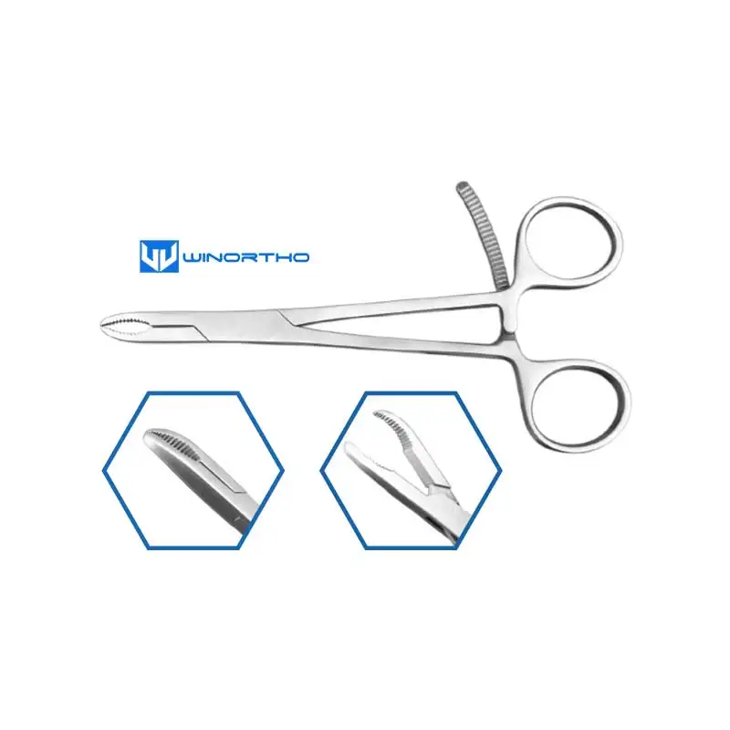 

Reduction Forceps with serrated jaw AO veterinary orthopedic instruments pet animal surgical Compression winortho