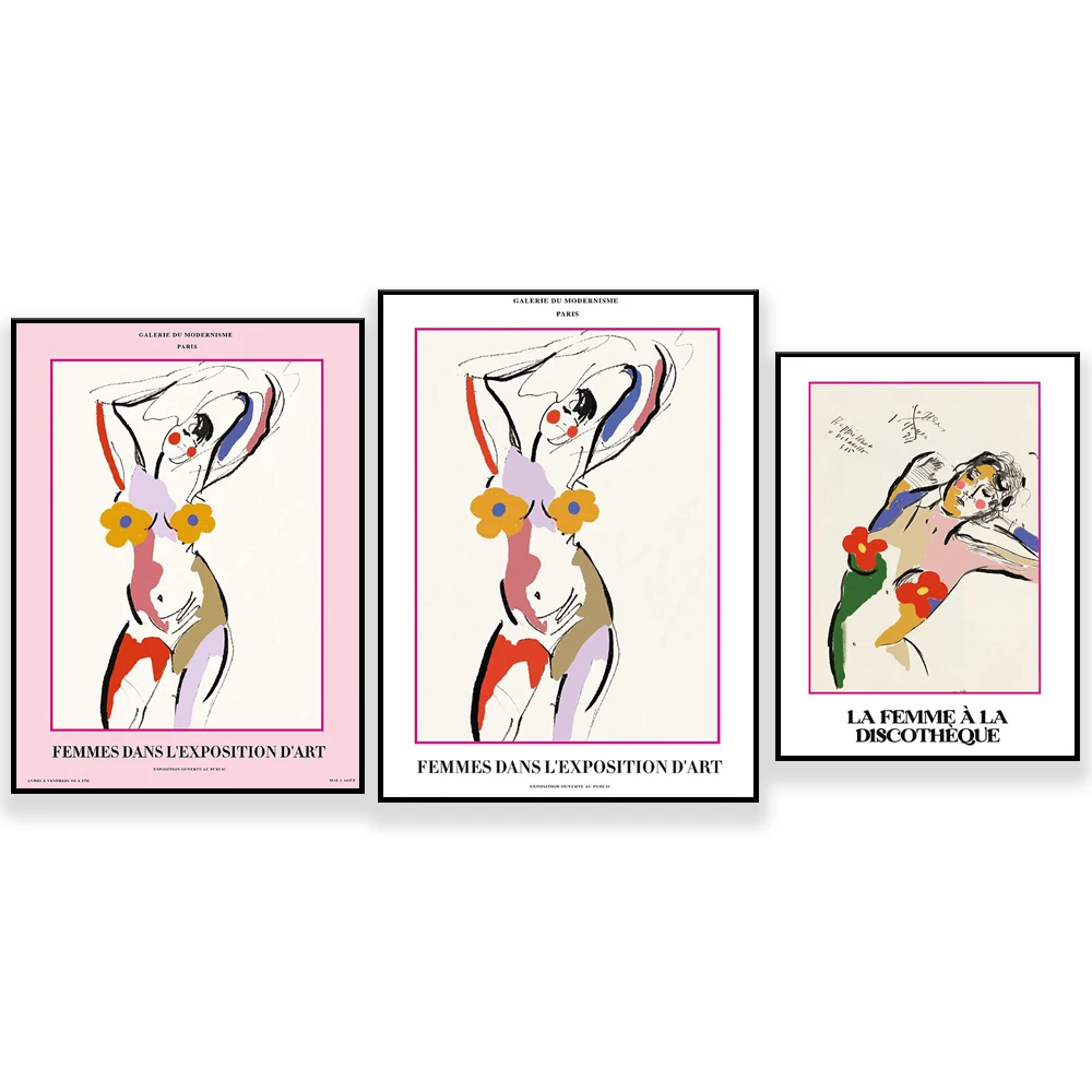 Eclectic Prints, Retro prints, Groovy Prints, Pink Prints, Disco print, music print, Funky wall art, art exhibition print