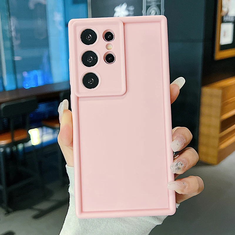 Weiche TPU-Hülle für Samsung Galaxy A16 A17 A18 A57 A37 A56 A27 A26 A55 A35 A15 A36 5G Stoßfeste Einfarbige Silikon-Handyhülle – Detail 8