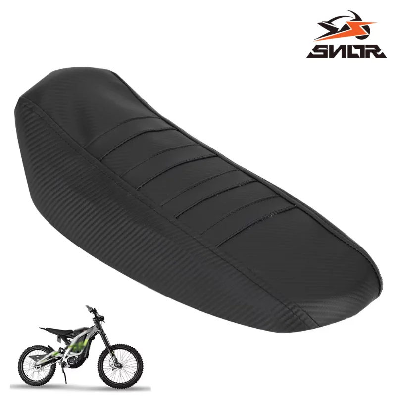 SNOR Electric Motocross Wide‑Thick PVC Seat Cushion Cover Protective Modified For Surron Light Bee S X SEGWAY X160 X260 Off‑Road