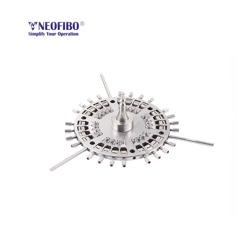 MMC-APC-24SK One Lock One Ferrule Type Adapt to Domaille Polishing Machine Fiber Optic Polishing Fixture
