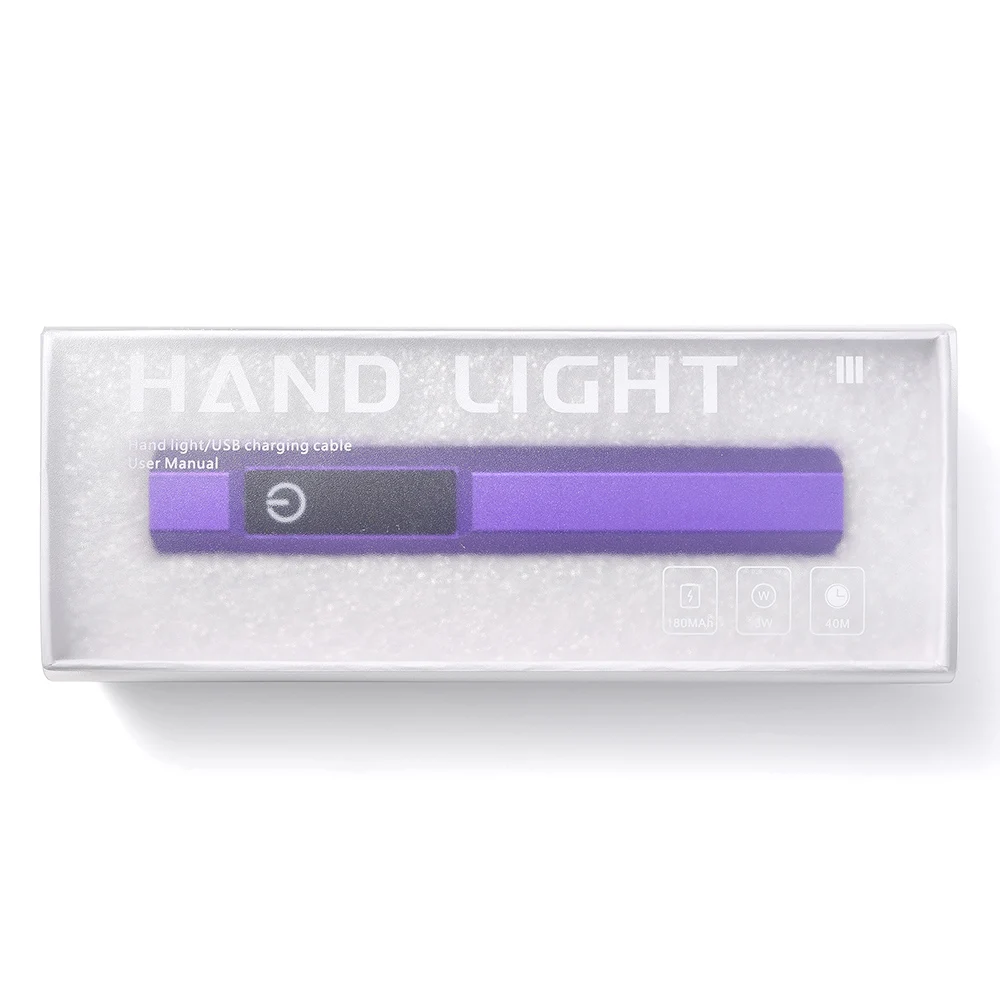 Timing Display Draagbare Handheld Mini Nagellamp Familie Sneldrogende Zaklamp Pen Oplaadbare Nageldroger Machine Uv Led Nagellamp