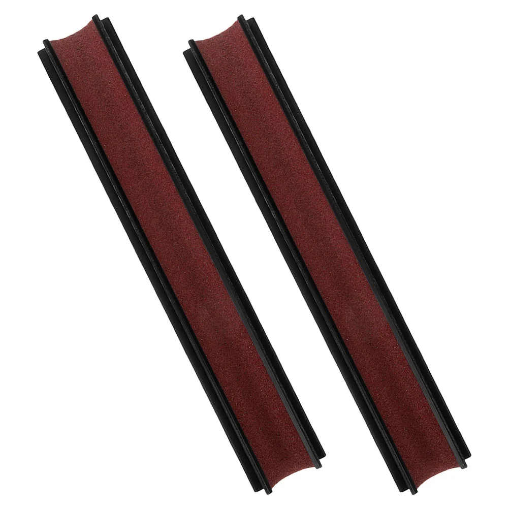 2pcs Billiard Cue Tip Shaper Tool Set Pool Stick Tip Sander File Sandpaper for Precise Cue Tip Maintenance and Repair