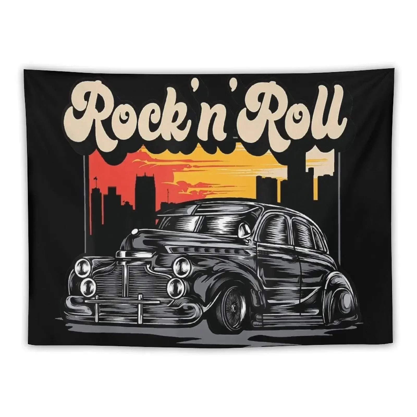 

Rock & Roll Tapestry Room Decorator Aesthetic Room Decors Tapestry