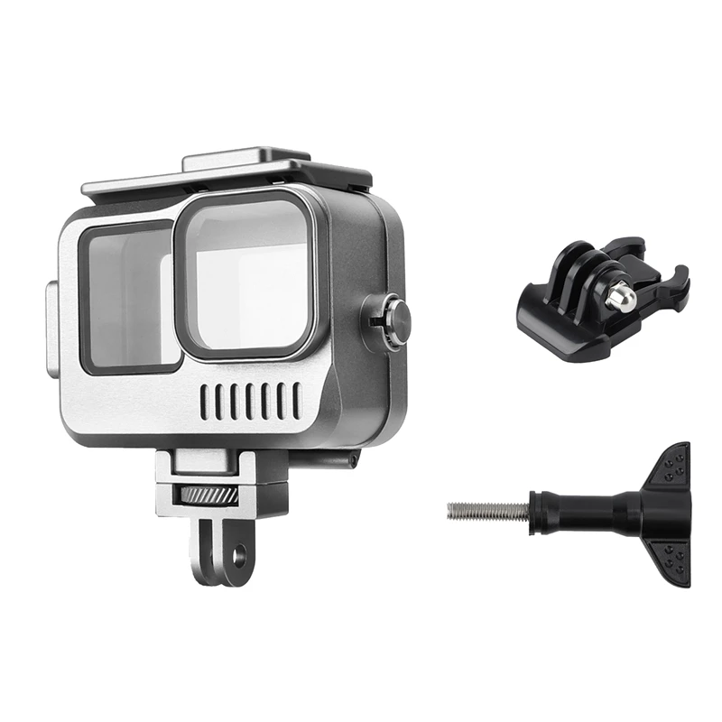 Protective Frame Case Case 40M For Gopro Hero 11 10 9 Diving Protective Housing Underwater Cover Accessories