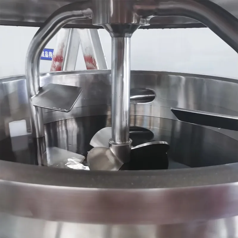 Food Hygiene Grade Vacuum Emulsifying Mixer Shampoo Making Machine Cosmetic Cream Homogenizer High Quality Mixing Equipment