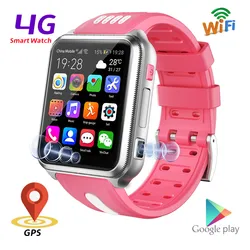 4G Android Smart Watch bambino posizionamento GPS telefono ragazzo ragazza videochiamata orologio Wifi Internet Google Store navigazione doppia fotocamera