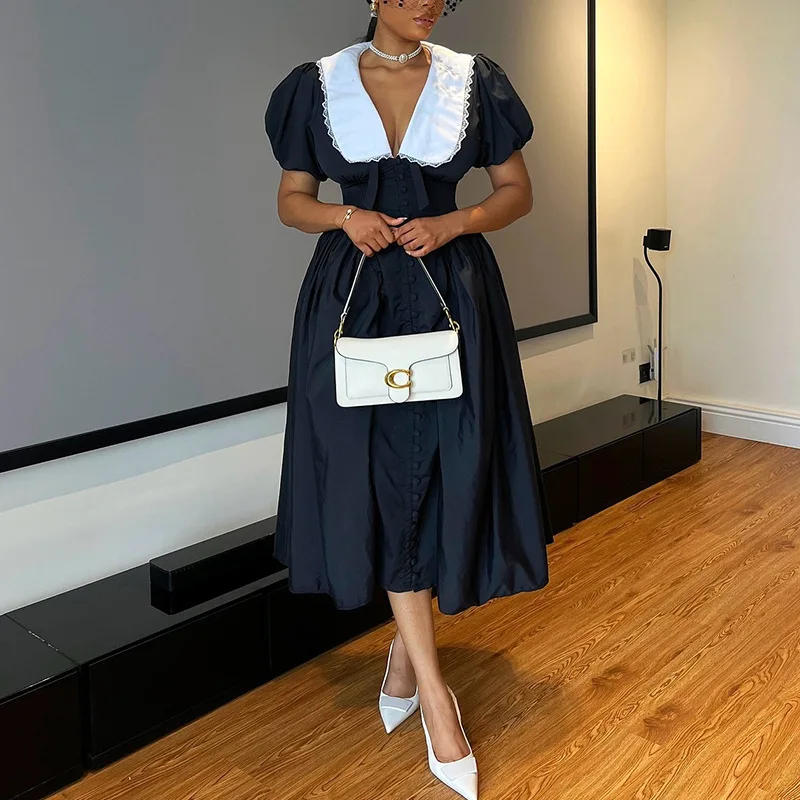 abbigliamento-da-donna-transfrontaliero-in-europa-e-america2024autunno-inverno-stile-francese-moda-manica-a-sbuffo-elegante-ingombro-in-vita-nero