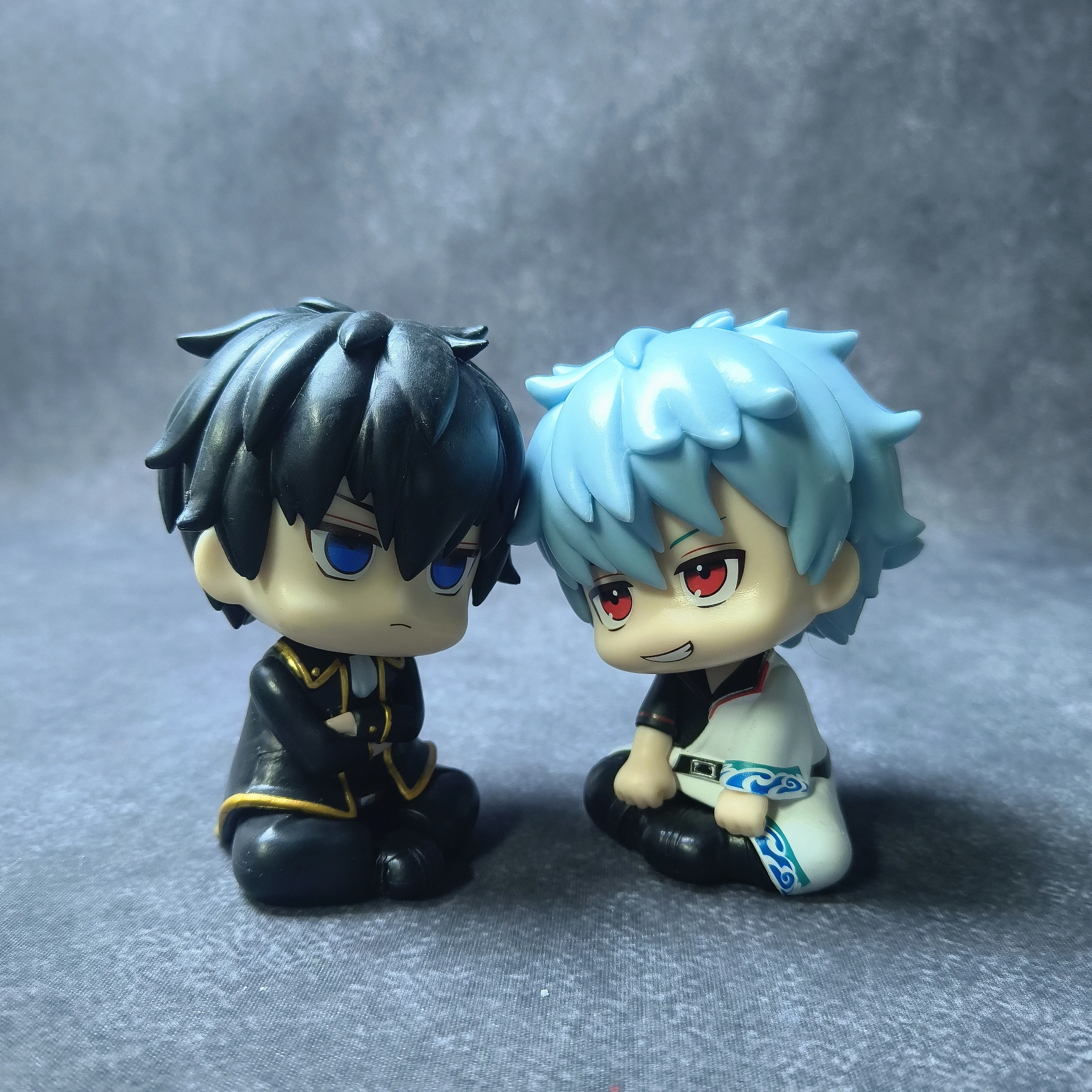 10 cm Anime Look Up Hijikata Toshiro Figuren Gintama Sakata Gintoki Action-figuren Q Version Nette Sammlung Ornament Spielzeug Geschenke