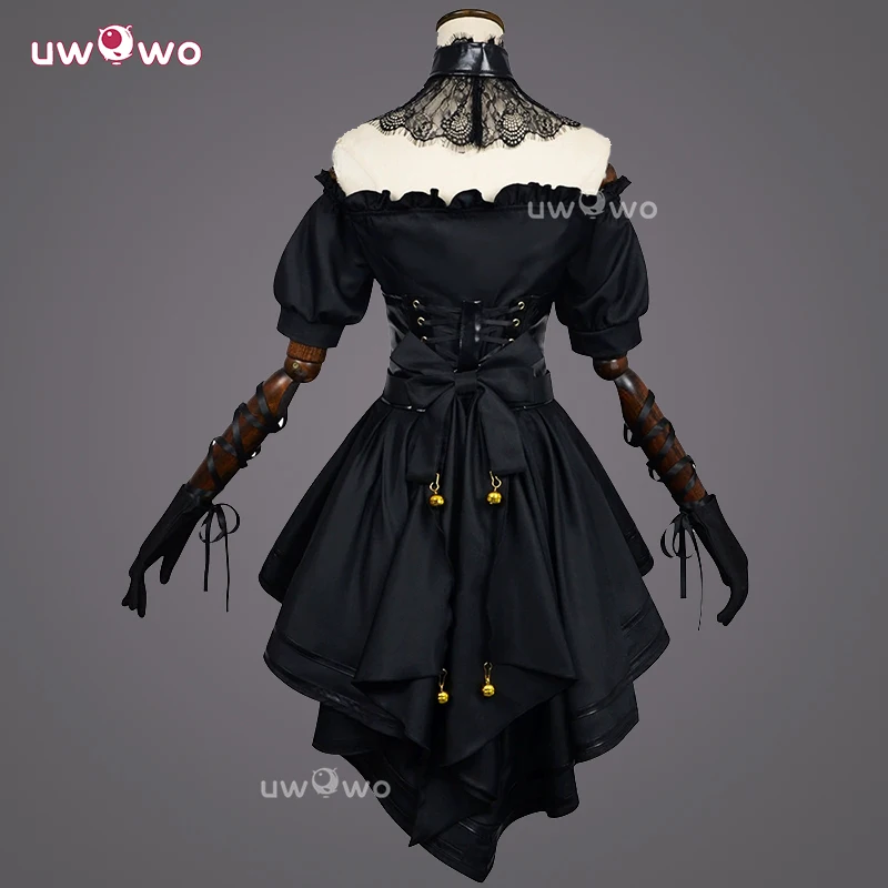 فستان Grok Partner Ani Cosplay الذكي AI Virtual Girlfriend Gothic Girl Dress Virtual Partner Cosplay
