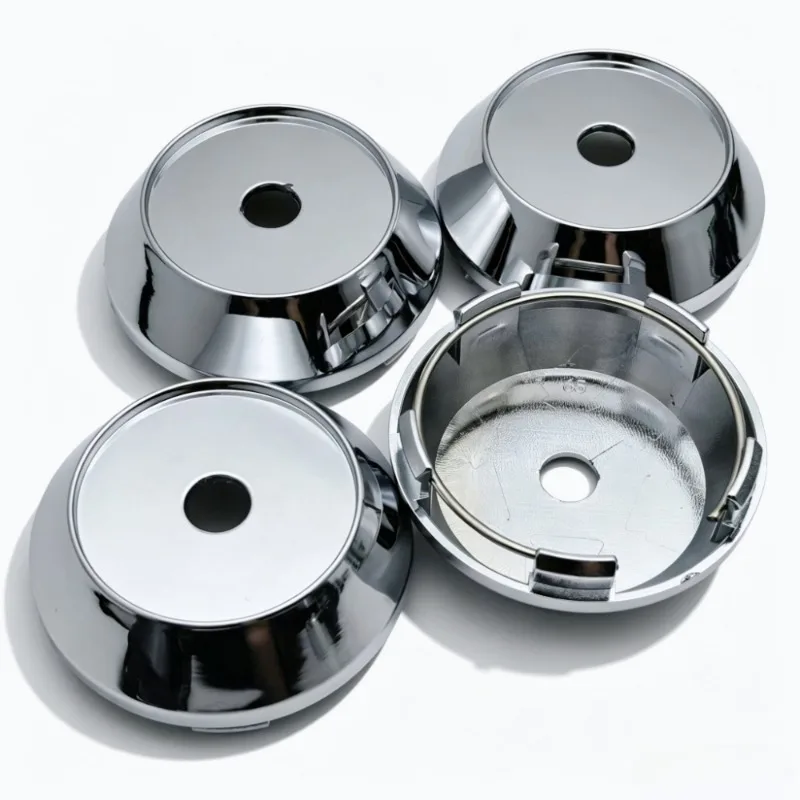 4 Stück 65mm (Clips 60mm) Leere Auto-Radnabenkappen Felgenstaubkappen ohne Emblem Ersatz-Autozubehör – Detail 7