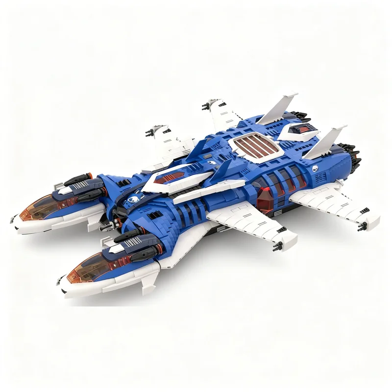 6543pcs MOC UCS Deep Freeze Defender Space Ice Planet 2002 Model Building Blocks Christmas Gift Construction Toy Display Idea