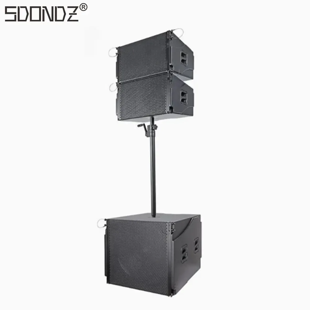 High‑Power 10‑Inch Outdoor Speaker System Kit, Waterproof Portable Line Array PA Speaker for DJ Wedding Party Events - view 2