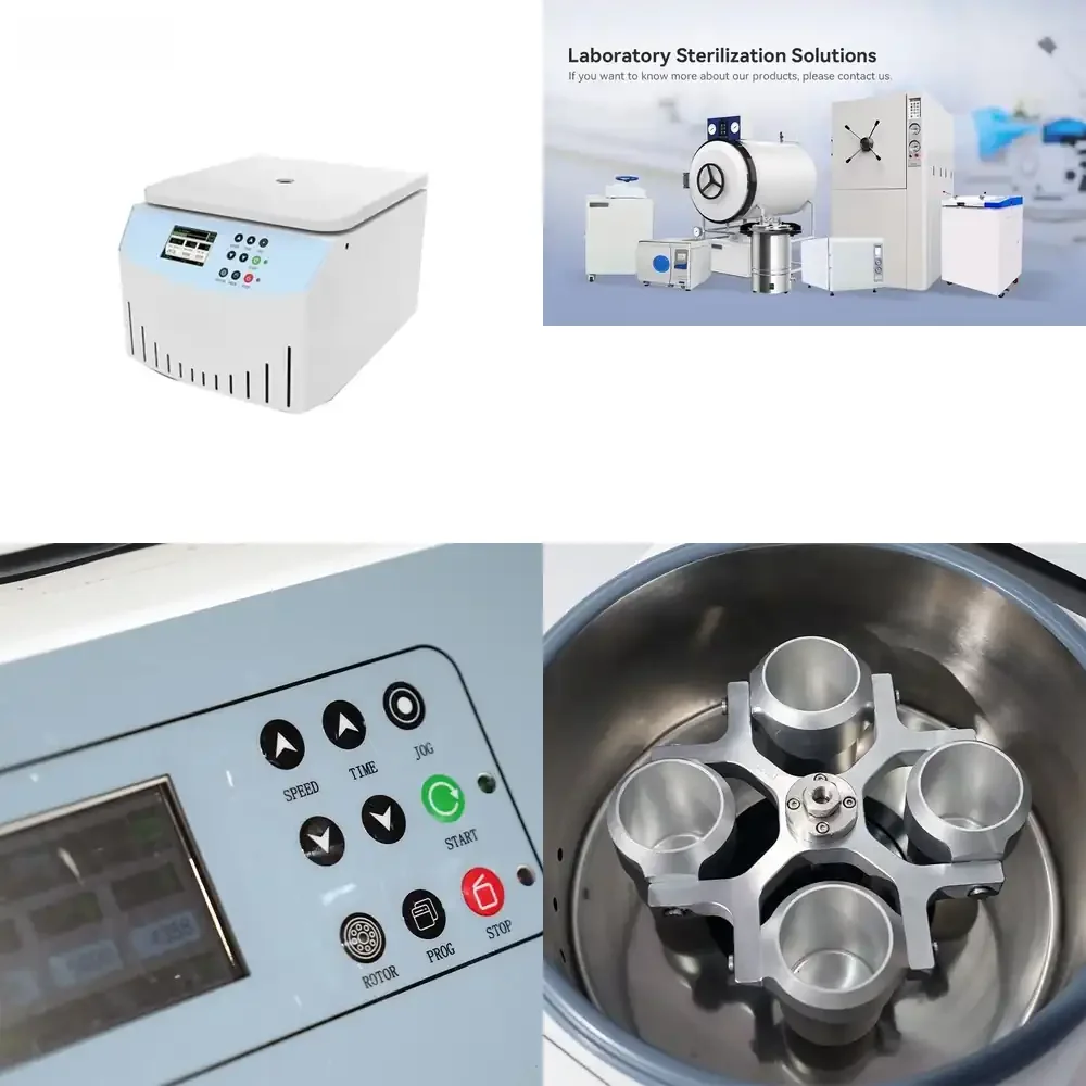 

Table Top Low Speed Centrifuge BKC-TL5E 5000rpm Digital Control Centrifuge for Clinical & Lab