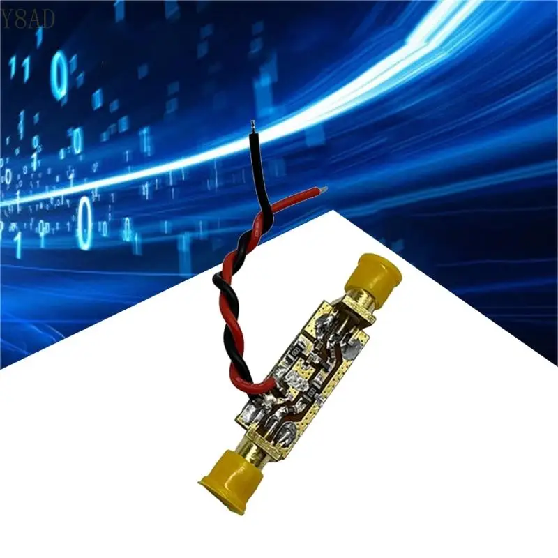 Y8AD WideBand Amplifier RF Amplifier Module Amplifier Board Module Broadband BiasTee 10MHz-6GH SMAThread High Frequency