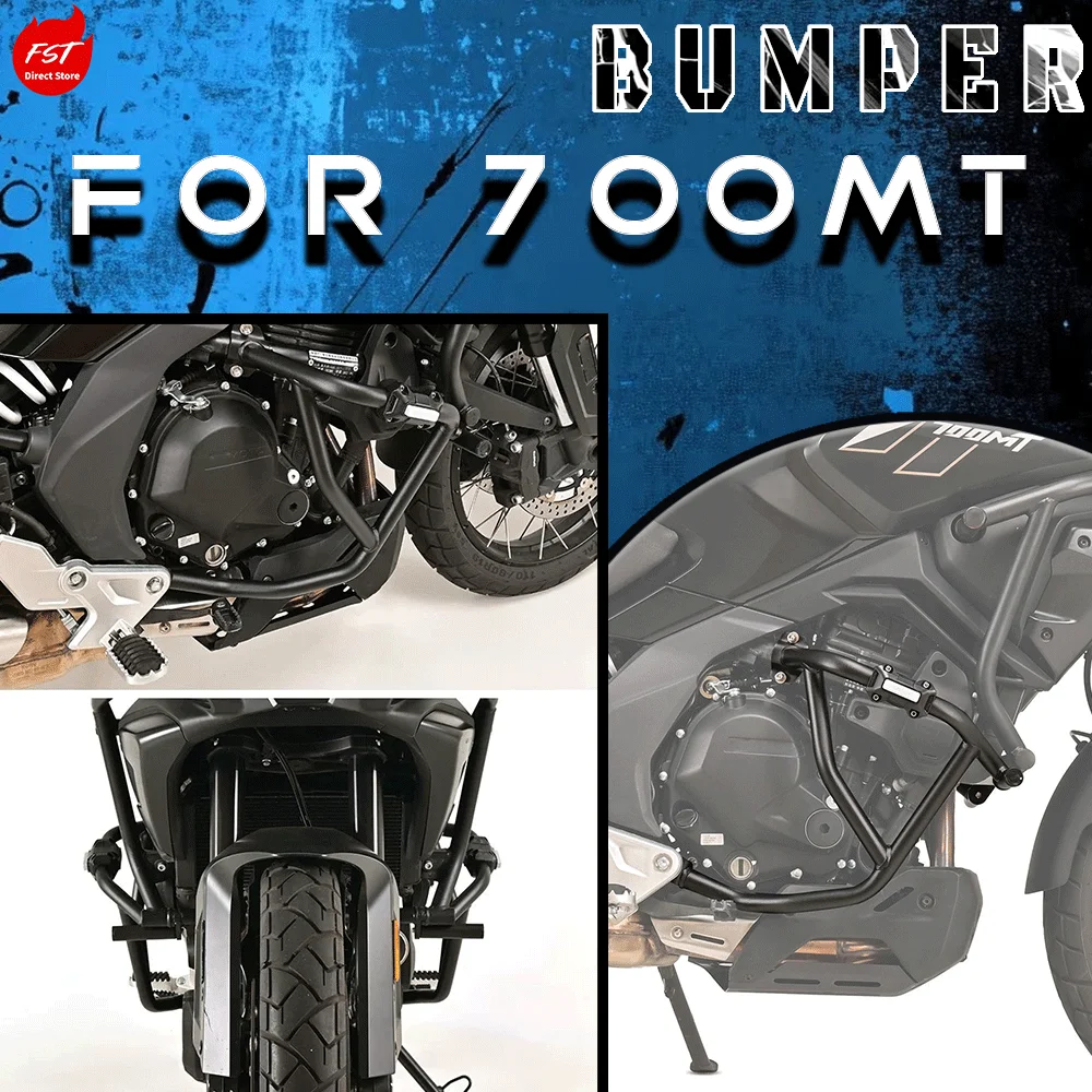 

Fits 700MT Crash Bar, Anti-fall Bar, Lower Bumper Guard, Anti-collision Frame Motorcycle Modification Parts