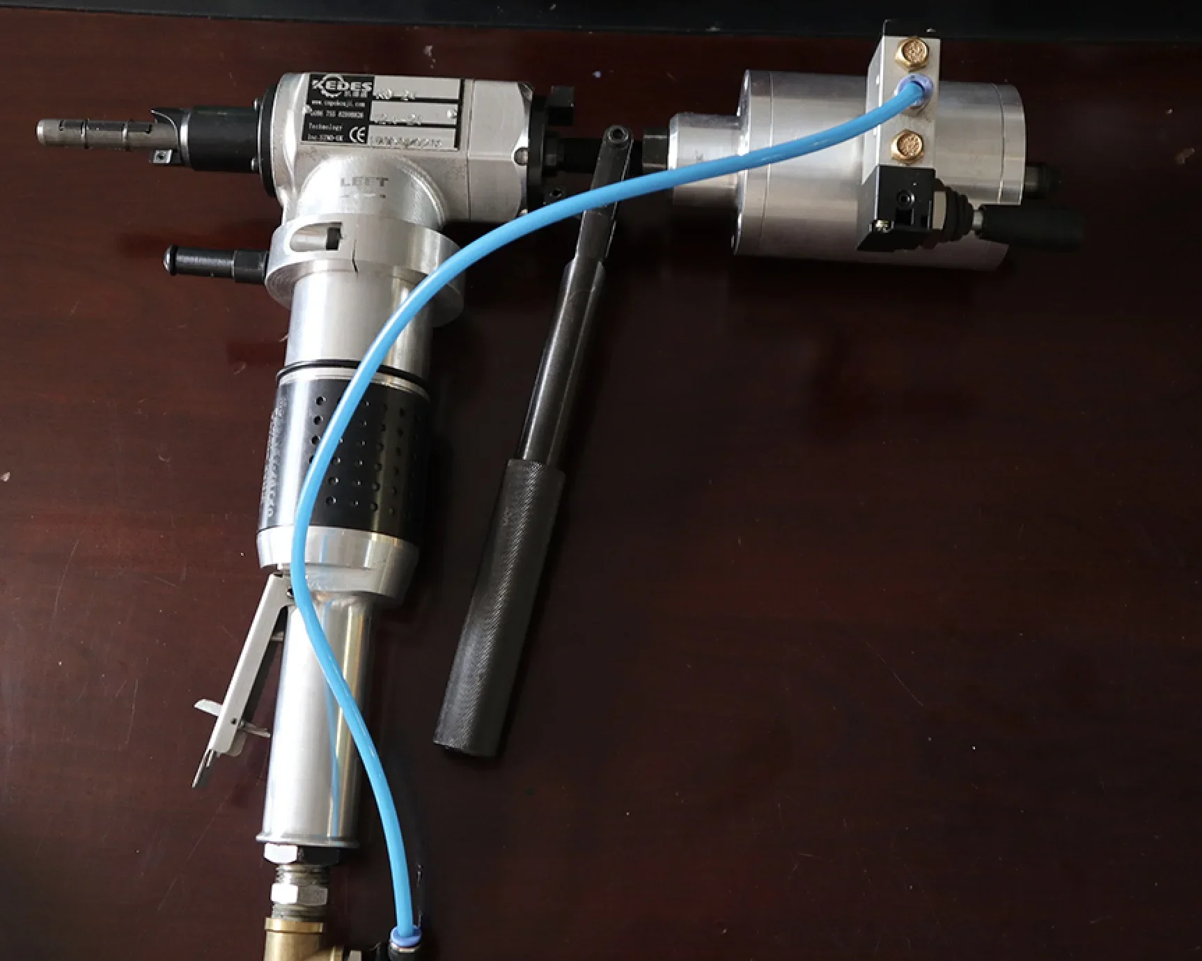 KD-24 Made in China high speed pneumatic beveling machine leveling machine