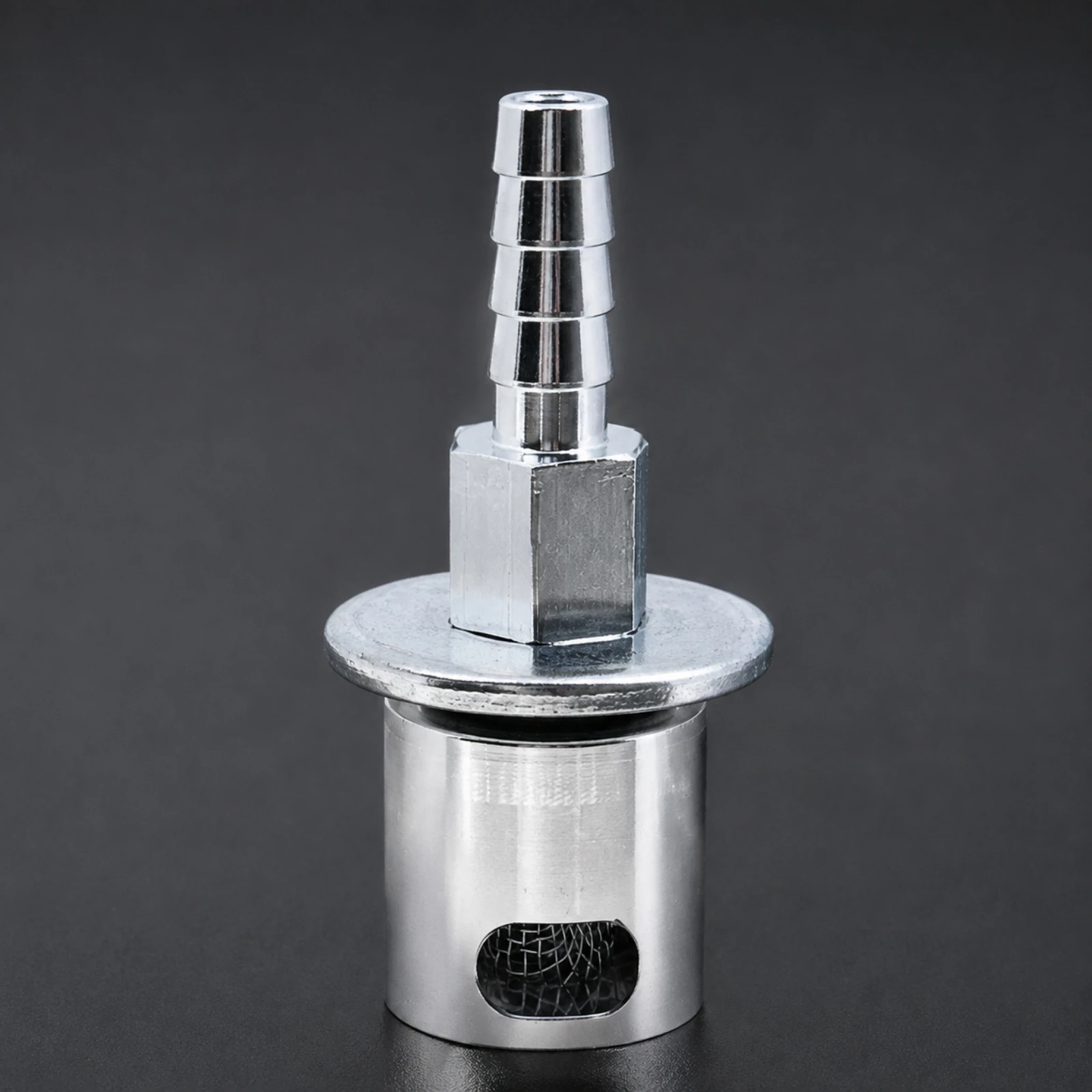 Aluminum Fuel-Tank Vent Valve Easy Installation Fuel Tank Vent Valve with Mesh Screen Lightweight Slim