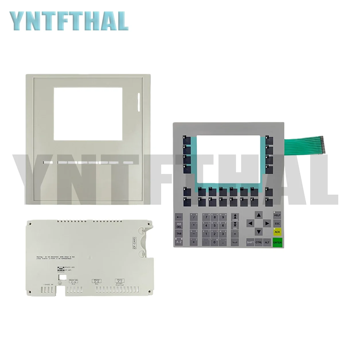 

New Plastic Case For OP170B 6AV6542-0BB15-2AX0 6AV6 542-0BB15-2AX0 Plastic Front And Rear Case Touch Panel Membrane Keyboard