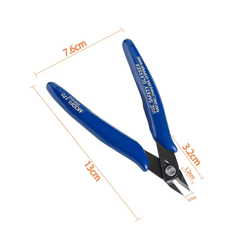 Clamp DIY Electronic Diagonal Pliers Side Cutting Nippers Wire Cutter 3D Printer Parts Models Hand Tools