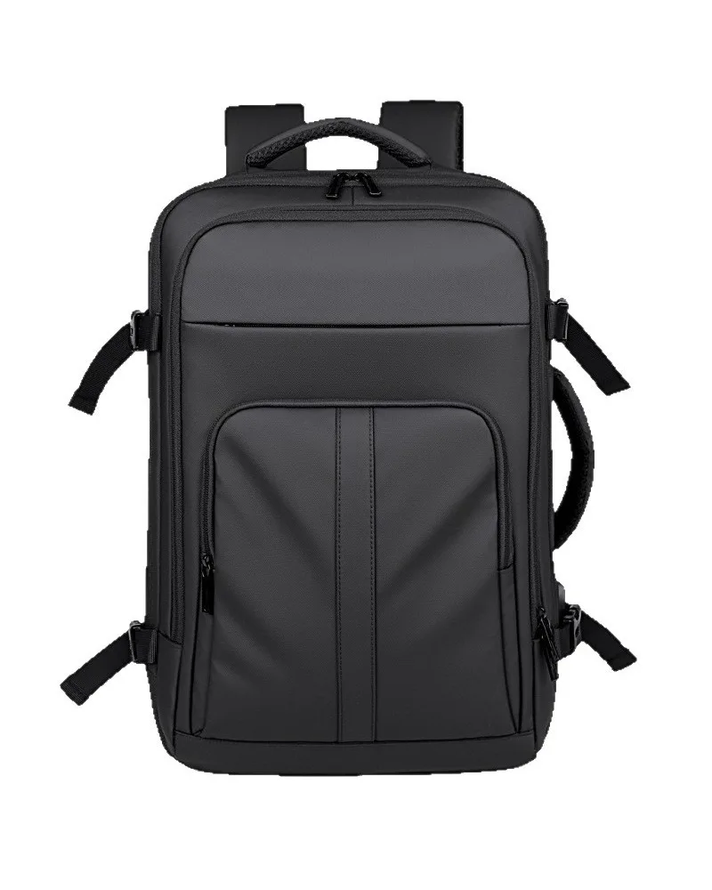 

Lightweight Men's Business Travel Backpack Premium Multifunctional USB Laptop Bag Commuter Boarding Bag