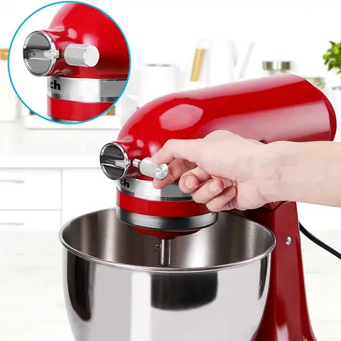 YCOC-For Kitchenaid حامل خلاط مرفق المقبض مسامير الإبهام ومحور الغطاء، الفولاذ المقاوم للصدأ الفاخر، لتشغيل مستقر وآمن Dur